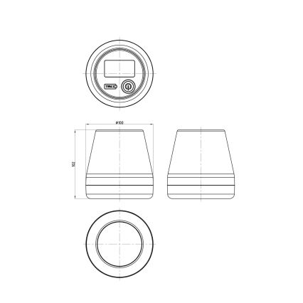 Globo - LED RGB Oświetlenie solarne LED/0,2W/3,7V IP44