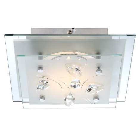 Globo 40418 - LED Lampa sufitowa kryształowa ELINE 1xLED/10W/230V