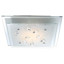 Globo 40419 - LED Lampa sufitowa kryształowa ELINE 1xLED/17,5W/230V