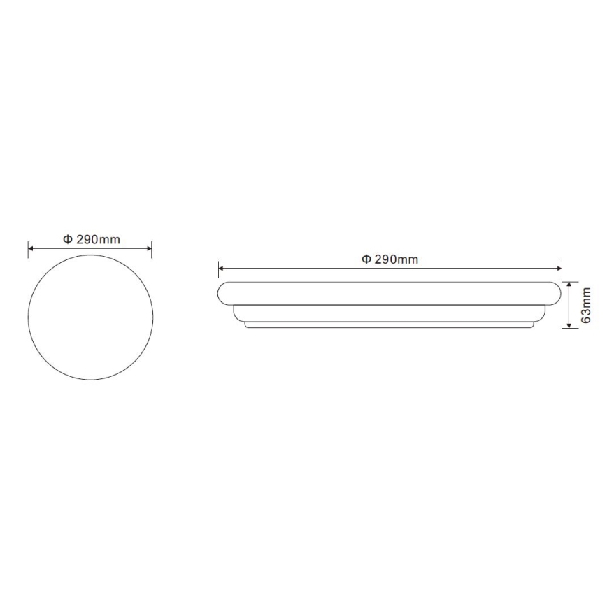 Globo - Lampa sufitowa LED/20W/230V