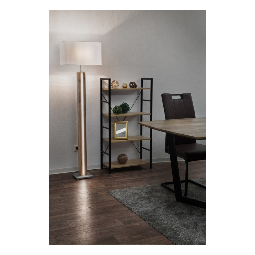 Globo - LED Lampa podłogowa LED/17W/230V + 1xE27/40W