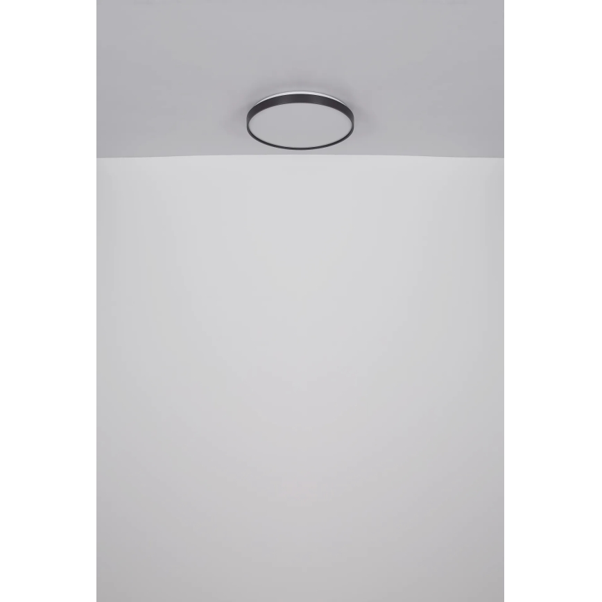 Globo - LED Plafon LED/24W/230V śr. 48 cm antracyt