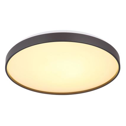 Globo - LED Plafon LED/24W/230V śr. 48 cm antracyt