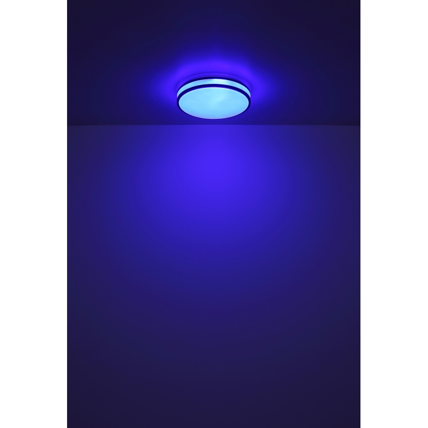 Globo - LED RGBW ściemnialna lampa sufitowa LED/18W/230V 2700-6000K + pilot do zdalnego sterowania