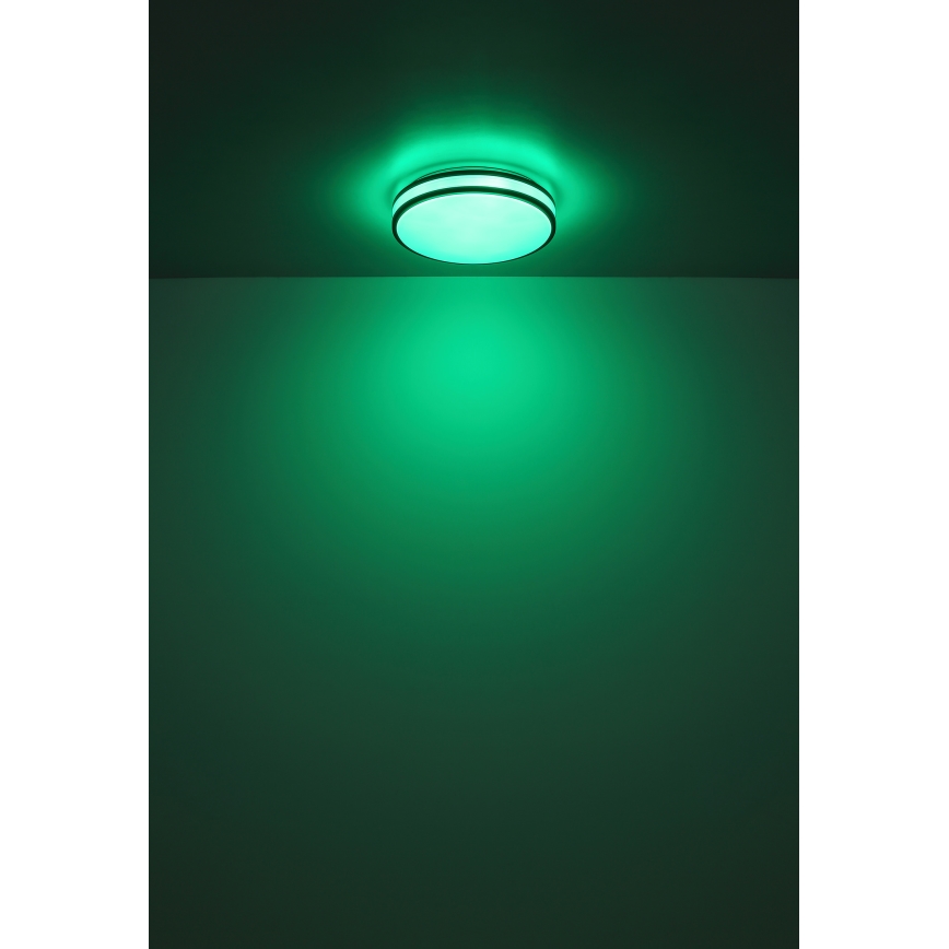 Globo - Ściemnialna lampa sufitowa RGBW LED/18W/230V 2700-6000K + zdalne sterowanie