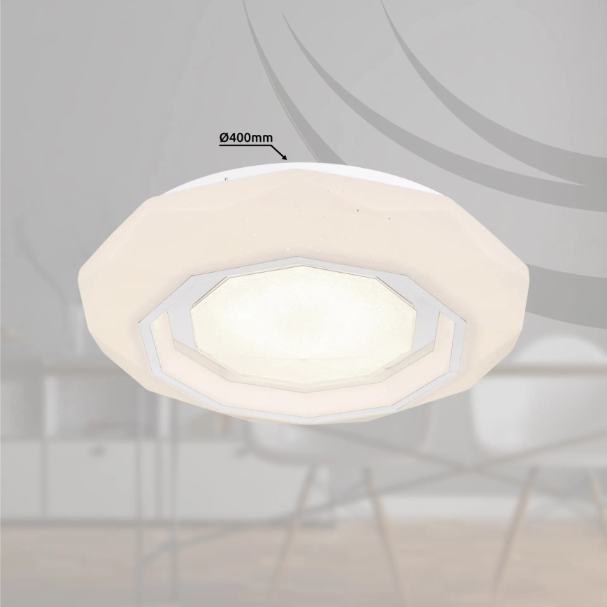 Globo - LED Plafon ściemnialny LED/24W/230V 2700-6500K + zdalne sterowanie