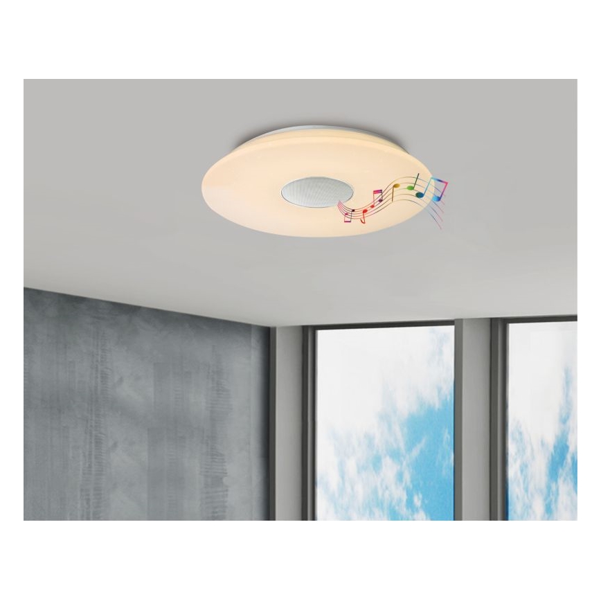 Globo - Ściemnialna lampa sufitowa RGBW LED/50W/230V + pilot zdalnego sterowania