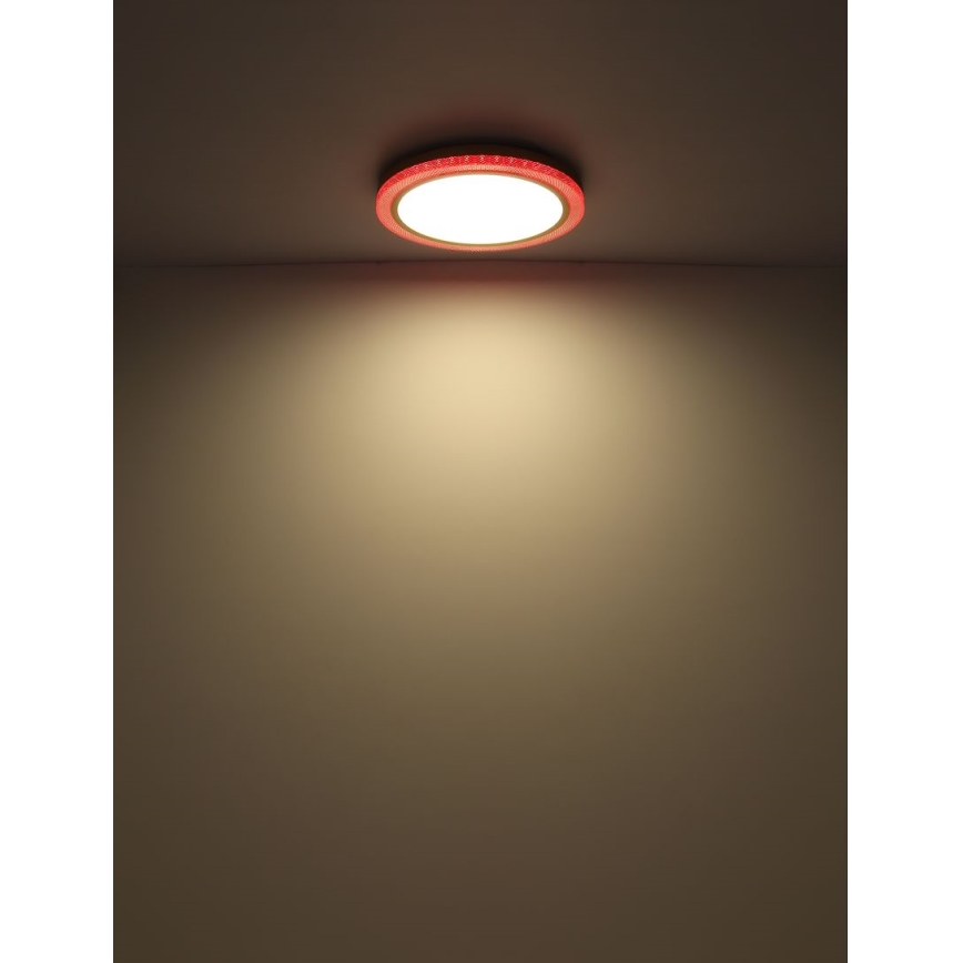 Globo - LED RGBW ściemnialna lampa sufitowa LED/20W/230V 2700-6500K + pilot do zdalnego sterowania