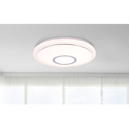 Globo - Ściemnialna lampa sufitowa RGBW LED/16W/230V 2700-6500K WiFi Tuya + pilot zdalnego sterowania