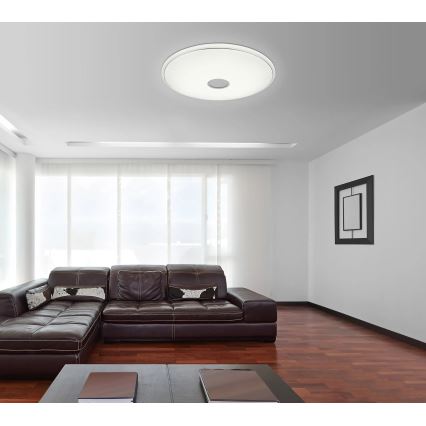 Globo - ściemnialna oprawa sufitowa LED/80W/230V 2700-6500K śr. 78,5 cm + zdalne sterowanie