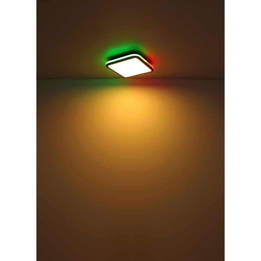Globo - LED RGBW Ściemnialny plafon LED/40W/230V 2700-6500K + pilot zdalnego sterowania