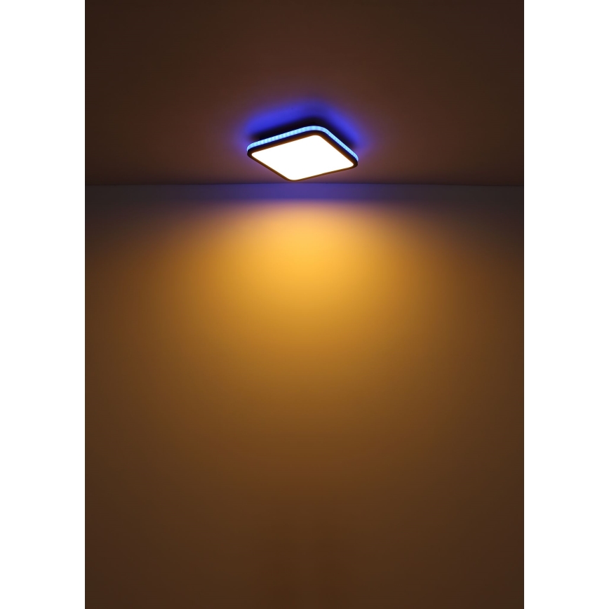 Globo - LED RGBW Ściemnialny plafon LED/40W/230V 2700-6500K + pilot zdalnego sterowania