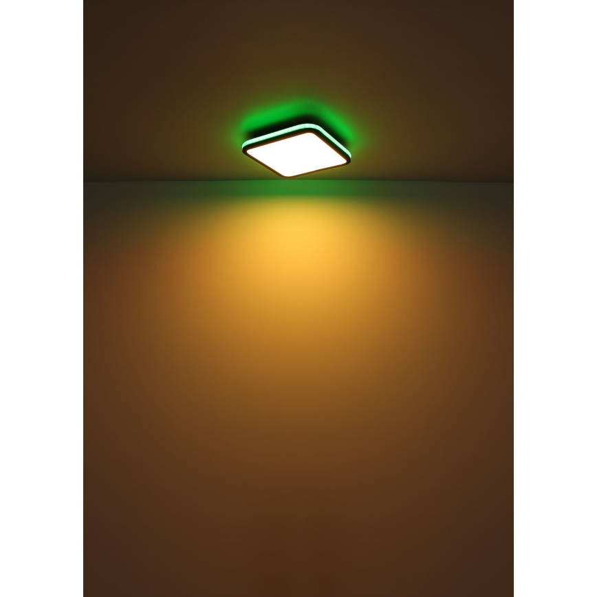 Globo - LED RGBW Ściemnialny plafon LED/40W/230V 2700-6500K + pilot zdalnego sterowania