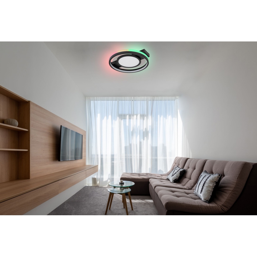 Globo - LED RGBW Ściemnialny plafon LED/40W/230V 3000-6500K + pilot zdalnego sterowania