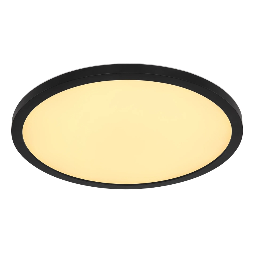 Globo - LED RGB Plafon łazienkowy ściemnialny LED/18W/230V 3000-6000K + pilot zdalnego sterowania IP44 czarny