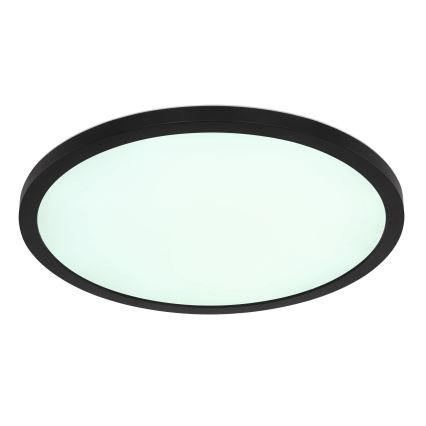 Globo - LED RGB Plafon łazienkowy ściemnialny LED/18W/230V 3000-6000K + pilot zdalnego sterowania IP44 czarny