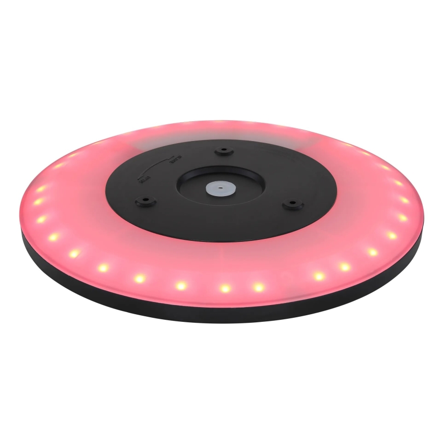 Globo - LED RGB Plafon łazienkowy ściemnialny LED/18W/230V 3000-6000K + pilot zdalnego sterowania IP44 czarny