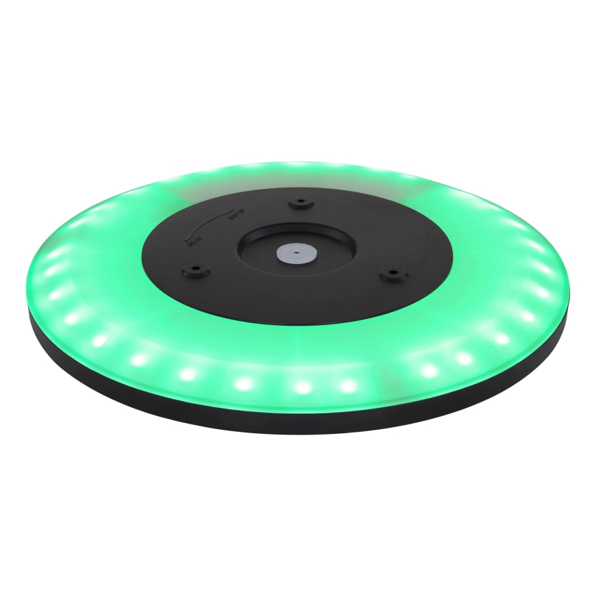 Globo - LED RGB Plafon łazienkowy ściemnialny LED/18W/230V 3000-6000K + pilot zdalnego sterowania IP44 czarny