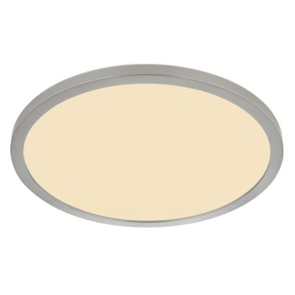 Globo - LED Ściemnialny plafon łazienkowy LED/18W/230V śr. 29,4 cm IP44 matowy chrom