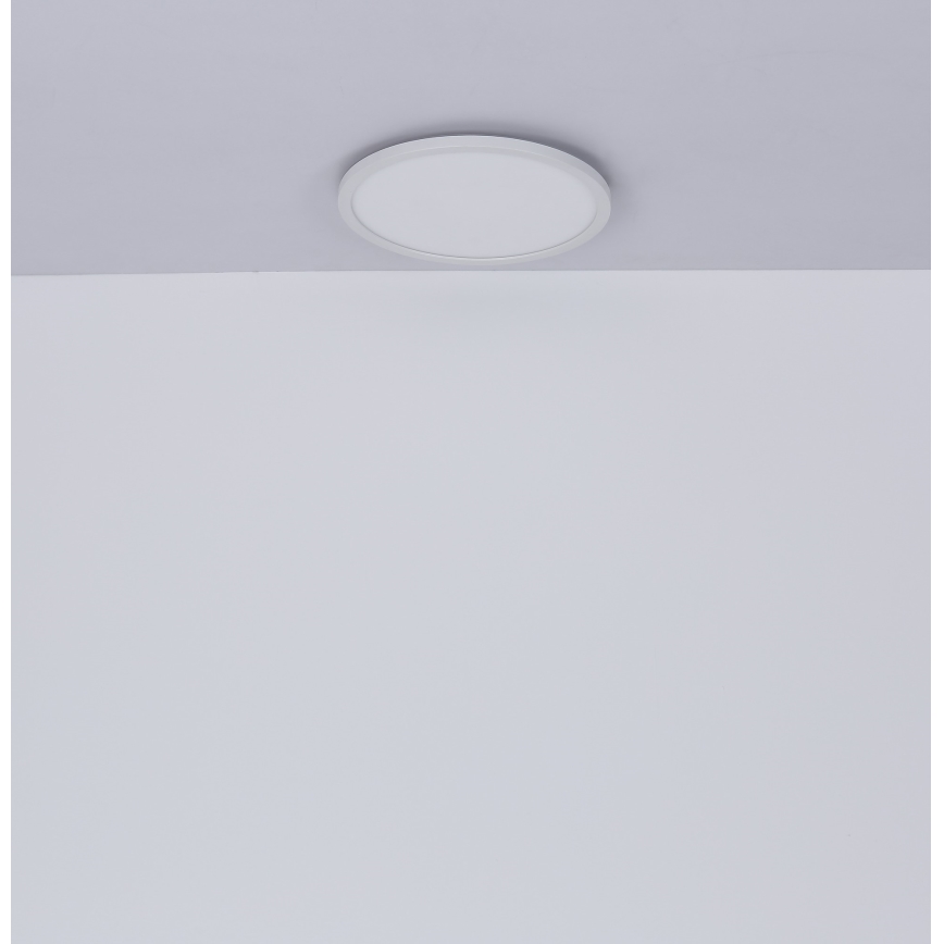 Globo - LED Ściemnialny plafon łazienkowy LED/18W/230V śr. 29,4 cm IP44 biały