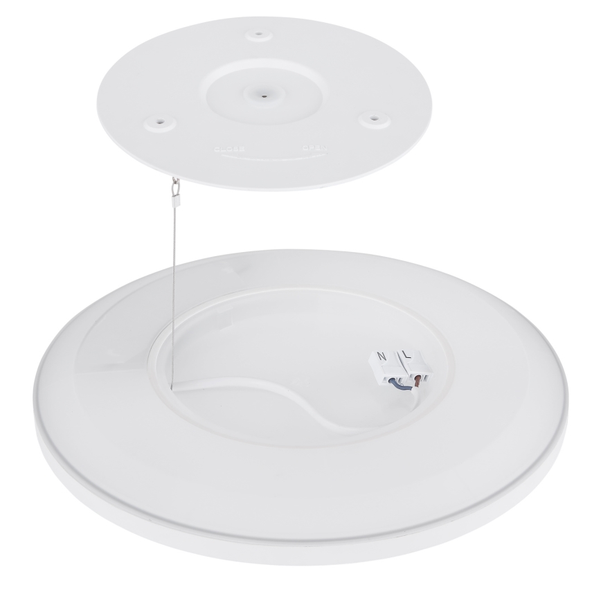 Globo - LED Ściemnialny plafon łazienkowy LED/18W/230V śr. 29,4 cm IP44 biały