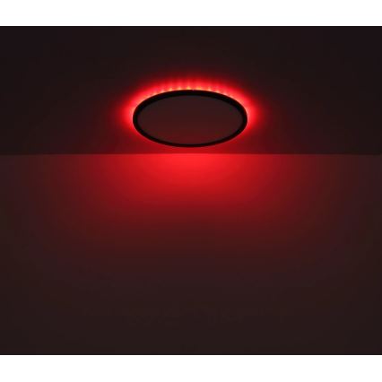 Globo - LED RGB Plafon łazienkowy ściemnialny LED/21W/230V 3000-6000K + pilot zdalnego sterowania IP44 czarny