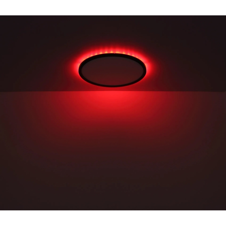 Globo - LED RGB Plafon łazienkowy ściemnialny LED/21W/230V 3000-6000K + pilot zdalnego sterowania IP44 czarny