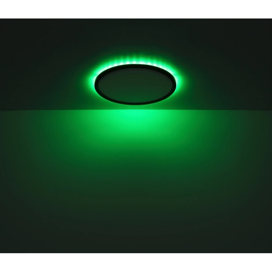 Globo - LED RGB Plafon łazienkowy ściemnialny LED/21W/230V 3000-6000K + pilot zdalnego sterowania IP44 czarny