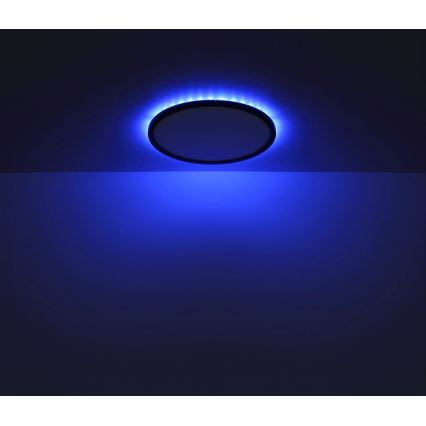 Globo - LED RGB Plafon łazienkowy ściemnialny LED/21W/230V 3000-6000K + pilot zdalnego sterowania IP44 czarny