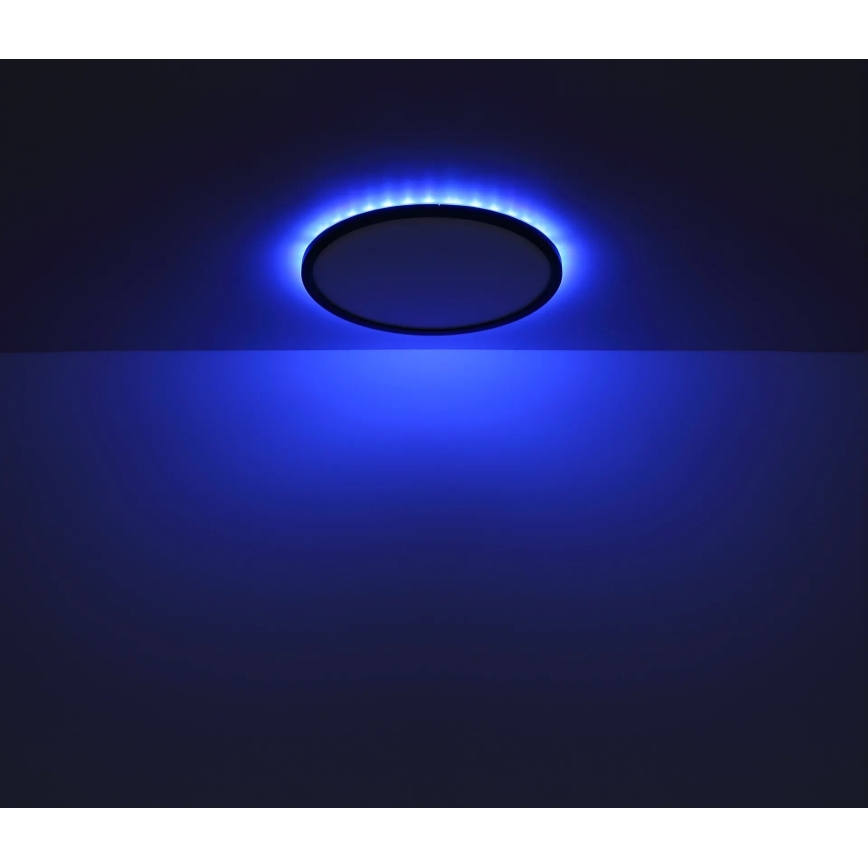 Globo - LED RGB Plafon łazienkowy ściemnialny LED/21W/230V 3000-6000K + pilot zdalnego sterowania IP44 czarny
