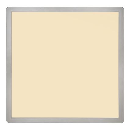 Globo - LED Ściemnialny plafon łazienkowy LED/18W/230V 29,4x29,4 cm IP44 matowy chrom