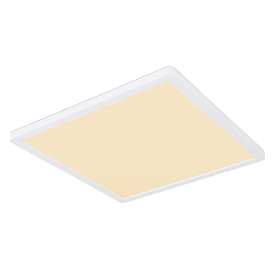 Globo - LED Ściemnialny plafon łazienkowy LED/18W/230V 29,4x29,4 cm IP44 biały
