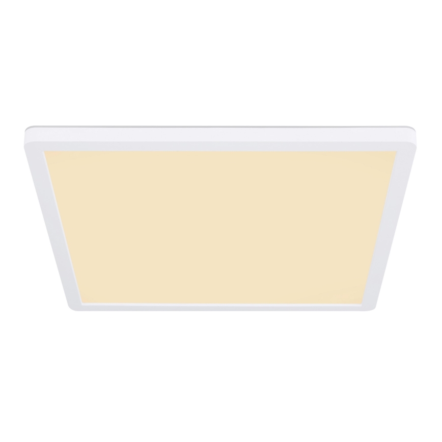 Globo - LED Ściemnialny plafon łazienkowy LED/18W/230V 29,4x29,4 cm IP44 biały