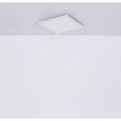 Globo - LED Ściemnialny plafon łazienkowy LED/18W/230V 29,4x29,4 cm IP44 biały