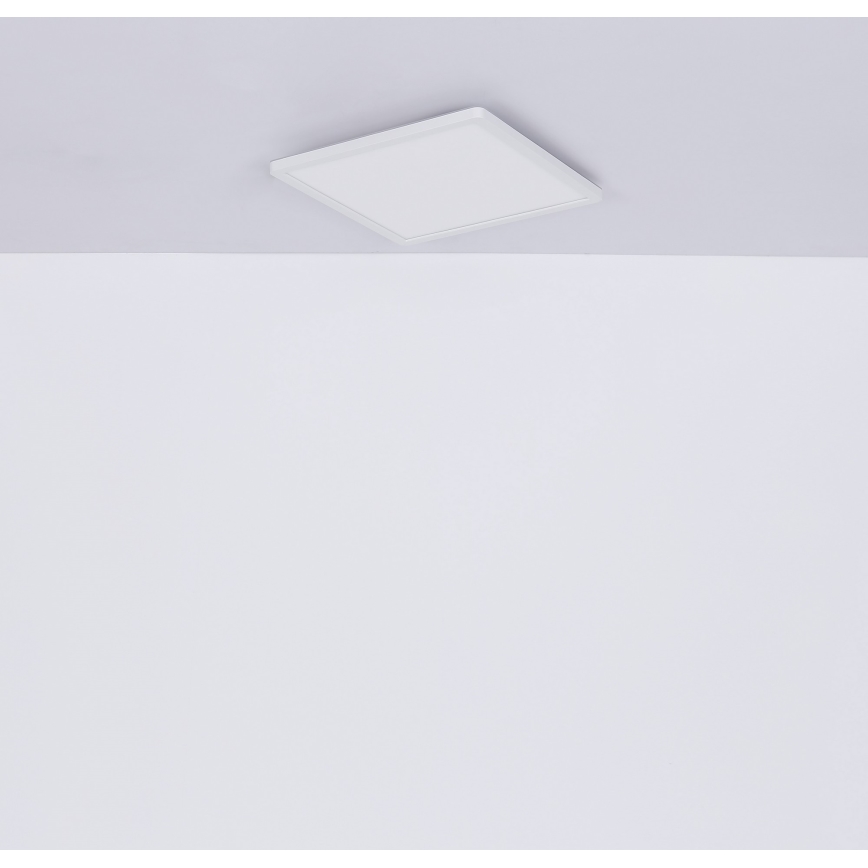 Globo - LED Ściemnialny plafon łazienkowy LED/18W/230V 29,4x29,4 cm IP44 biały