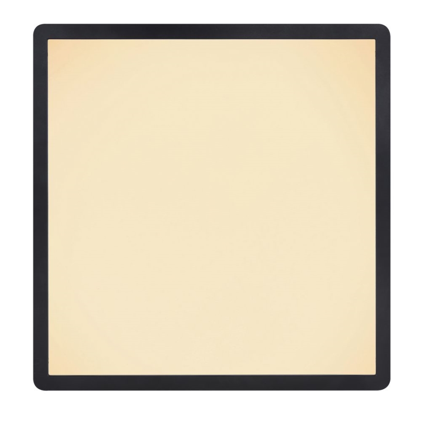 Globo - LED regulowane sufitowe oświetlenie łazienkowe LED/24W/230V 42x42 cm IP44 czarne