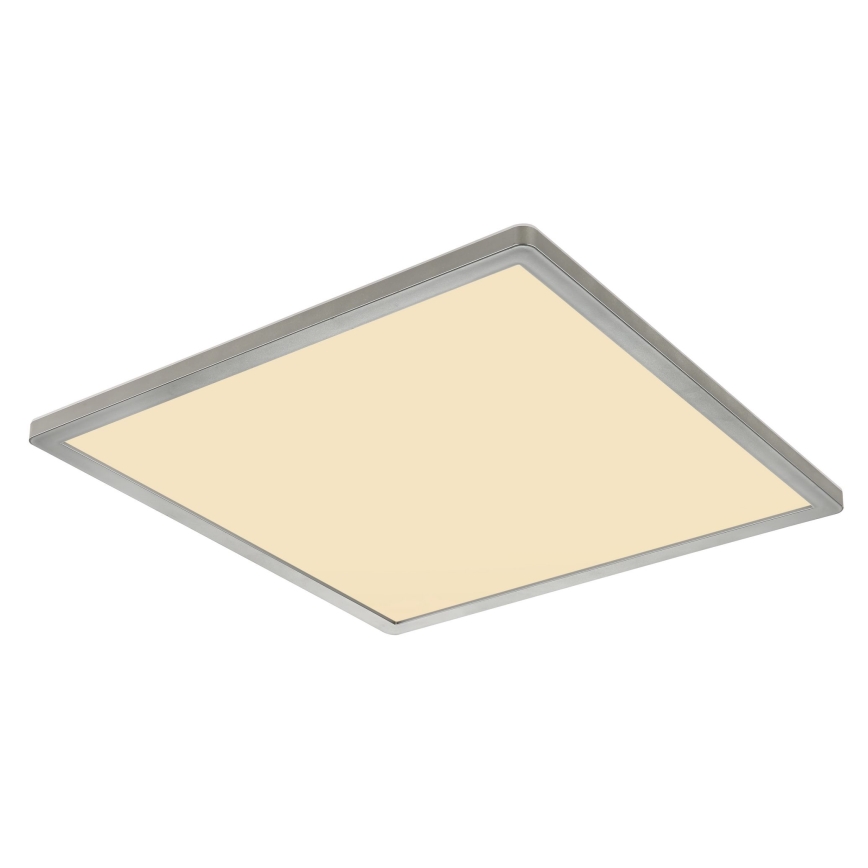 Globo - LED Ściemnialny plafon łazienkowy LED/24W/230V 42x42 cm IP44 matowy chrom