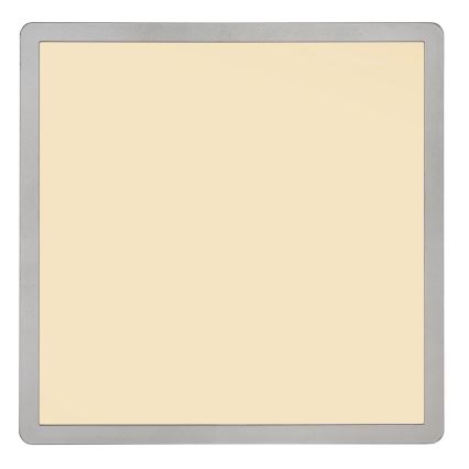 Globo - LED Ściemnialny plafon łazienkowy LED/24W/230V 42x42 cm IP44 matowy chrom