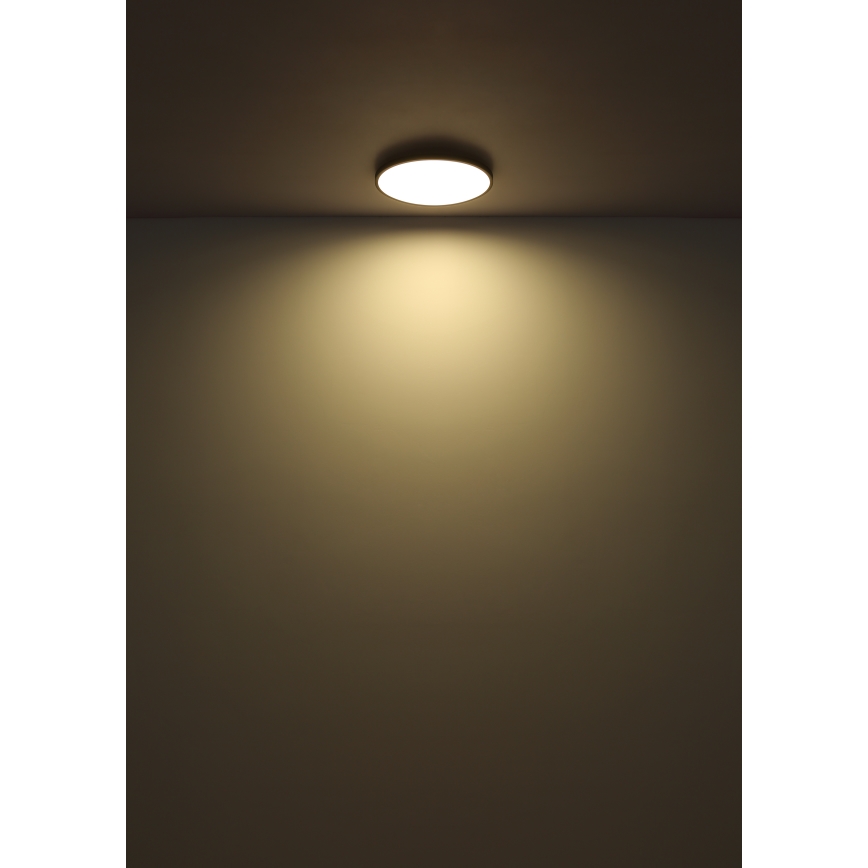 Globo - LED Plafon LED/15W/230V 4000K śr. 23 cm czarny