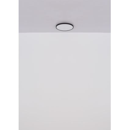 Globo - LED Plafon LED/15W/230V 4000K śr. 23 cm czarny