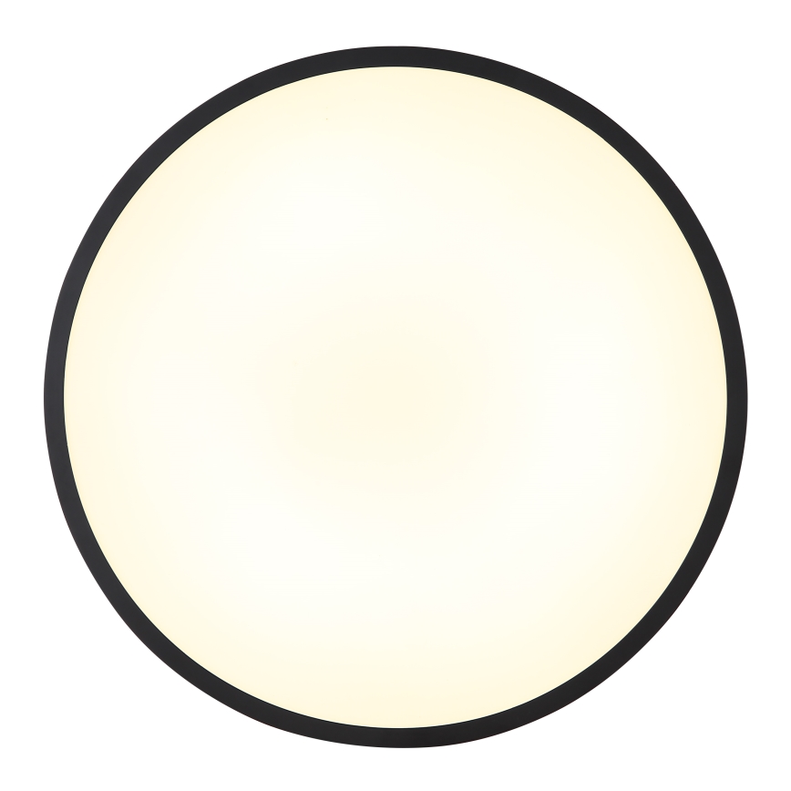 Globo - LED Plafon LED/15W/230V 4000K śr. 23 cm czarny