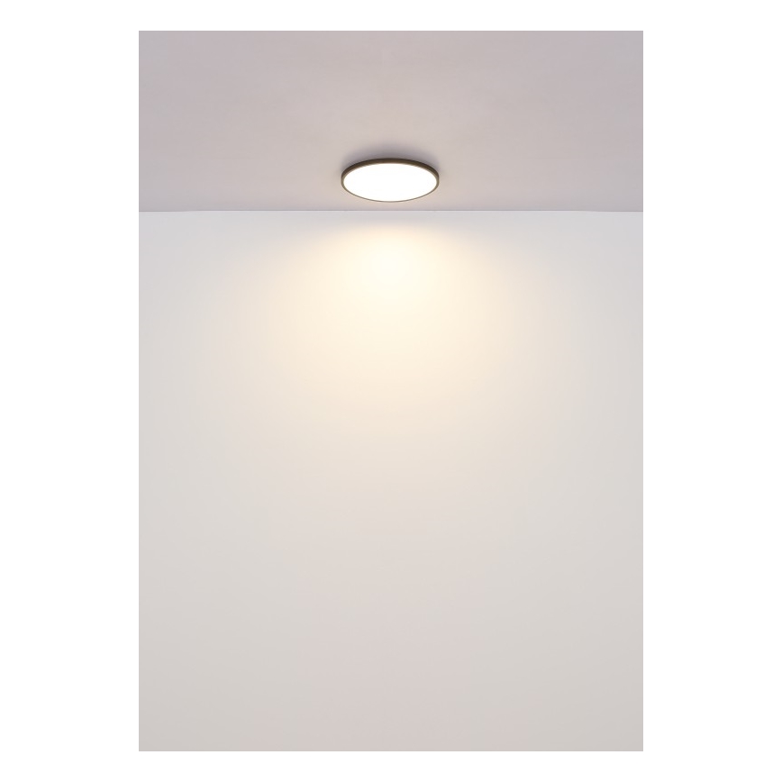 Globo - LED Plafon LED/32W/230V 4000K śr. 40 cm czarny