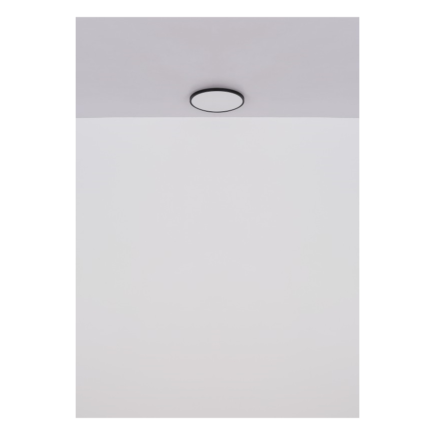 Globo - LED Plafon LED/32W/230V 4000K śr. 40 cm czarny