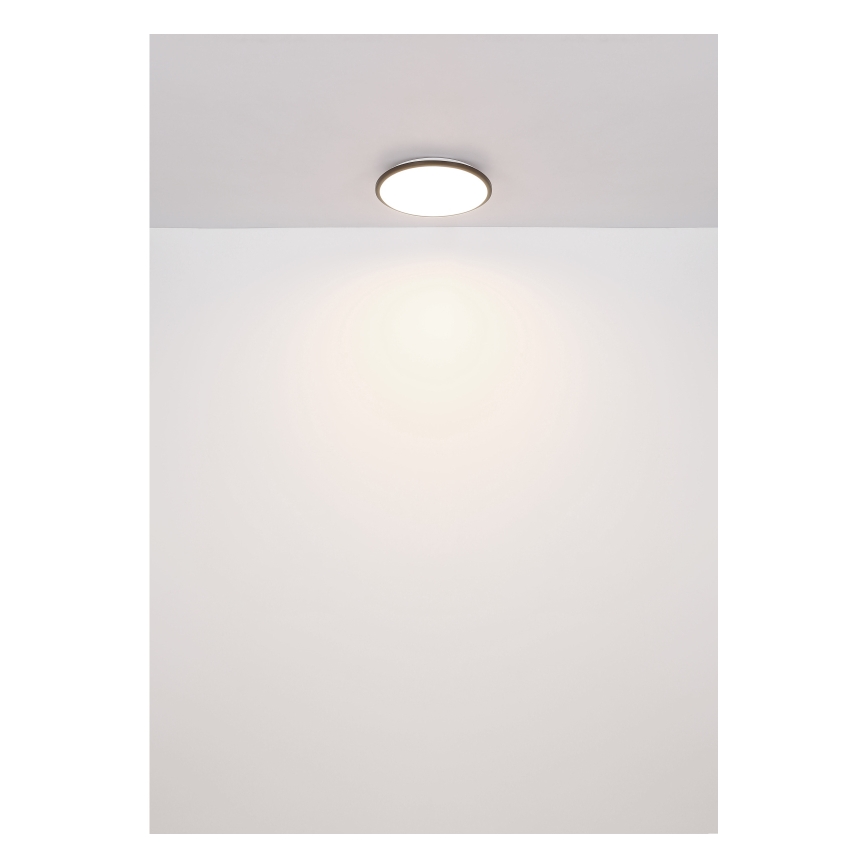 Globo - LED Plafon LED/18W/230V 4000K śr. 35 cm czarny