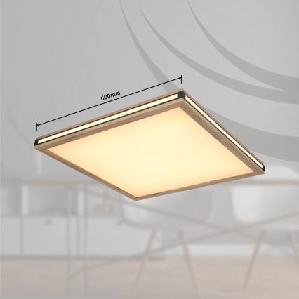 Globo - LED Plafon ściemnialny LED/36W/230V 3000K 60x60 cm