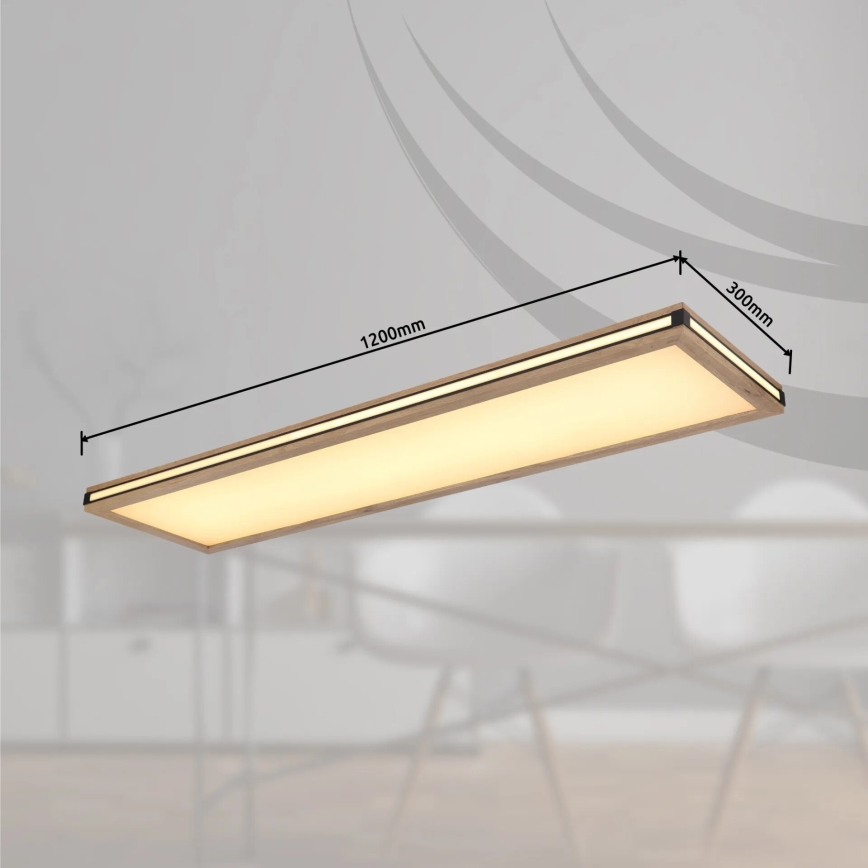 Globo - LED Plafon ściemnialny LED/36W/230V 3000K 30x120 cm