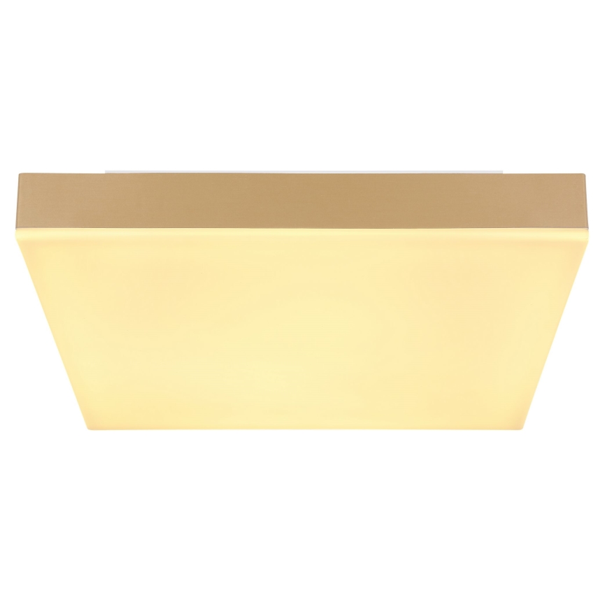 Globo - LED Plafon LED/18W/230V 30x30 cm złoty