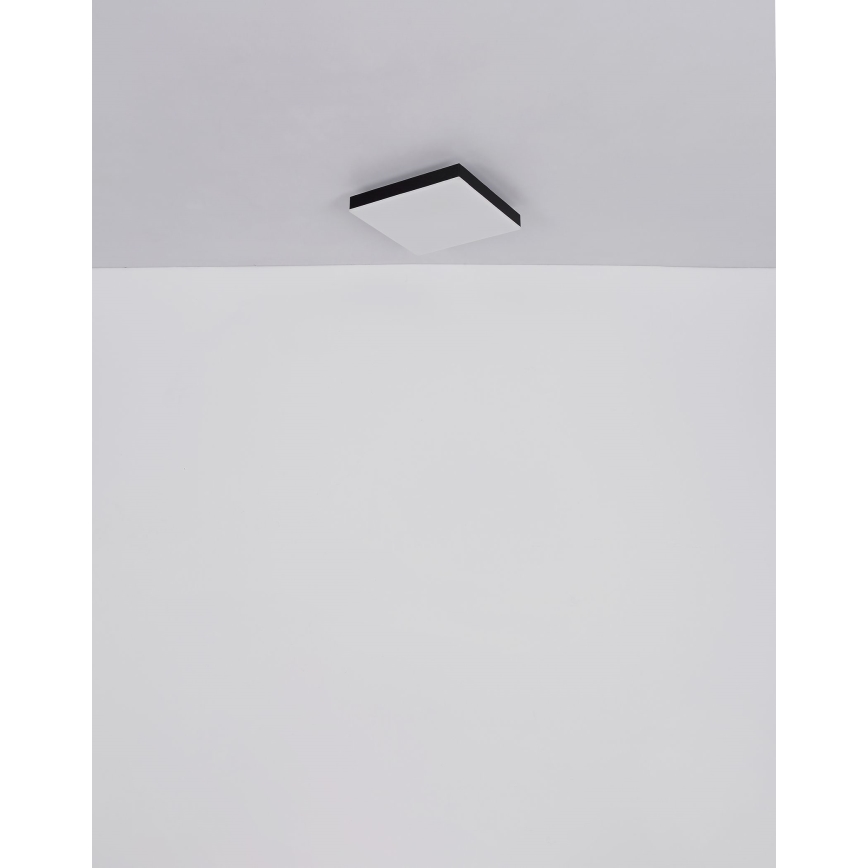 Globo - LED Plafon ściemnialny LED/24W/230V 2700-6500K czarny + pilot zdalnego sterowania