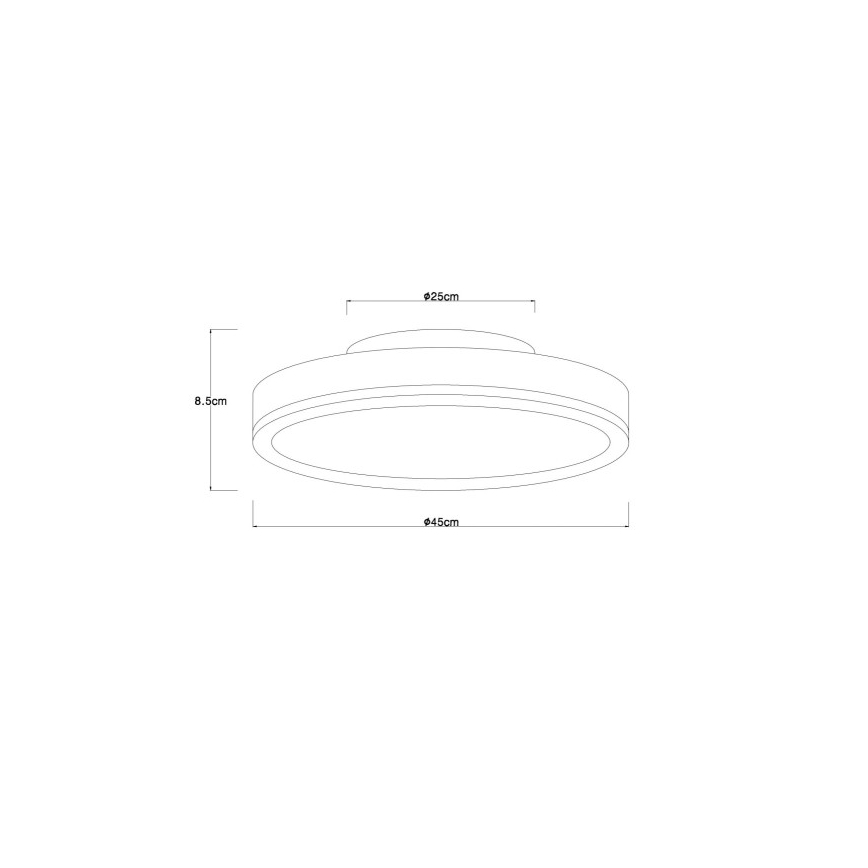 Globo - LED Plafon LED/24W/230V 3000K śr. 45 cm
