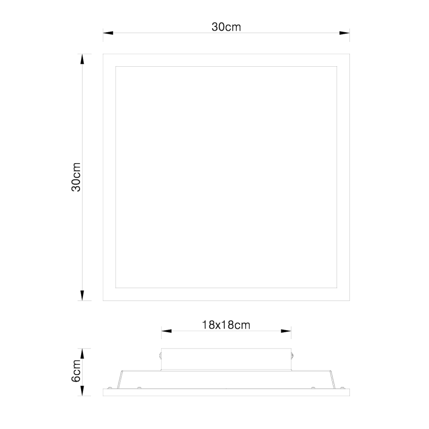 Globo - LED Plafon LED/12W/230V